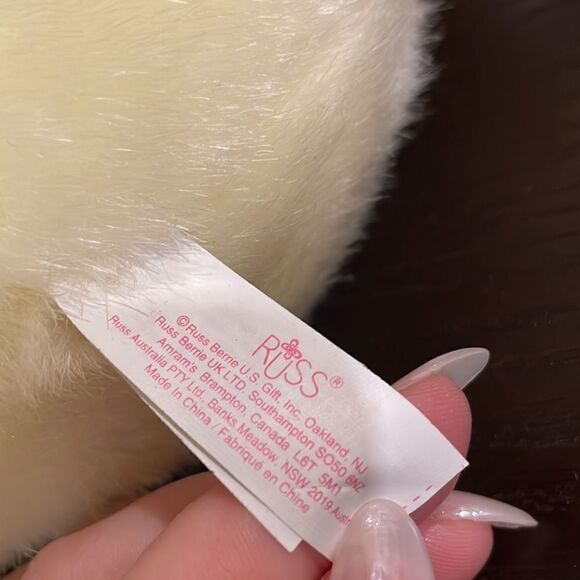 Russ Yomiko Classics Stuffed Plush Yellow Chick Duck Animal 6" Excellent Vintage - Picture 7 of 9